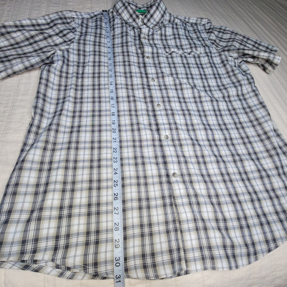 Chaps Mens Button Down Top Large - image 2